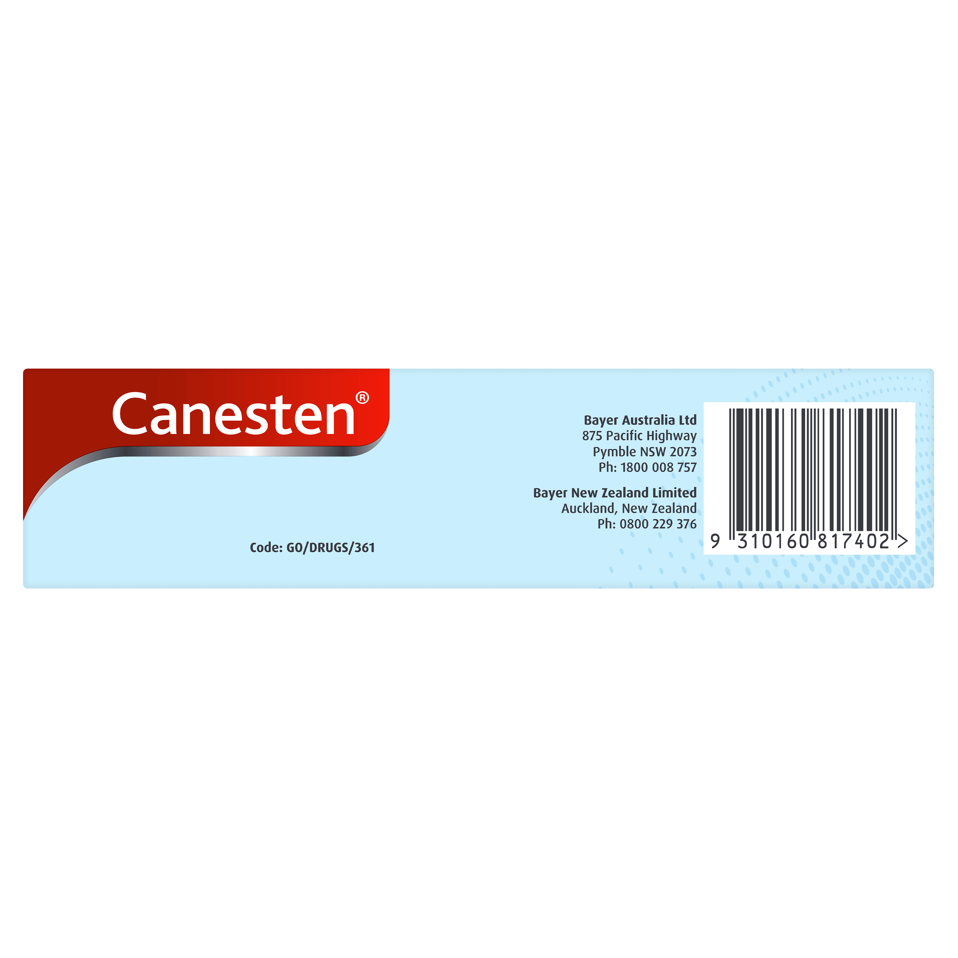 Canesten® Clotrimazole Athlete's Foot Cream